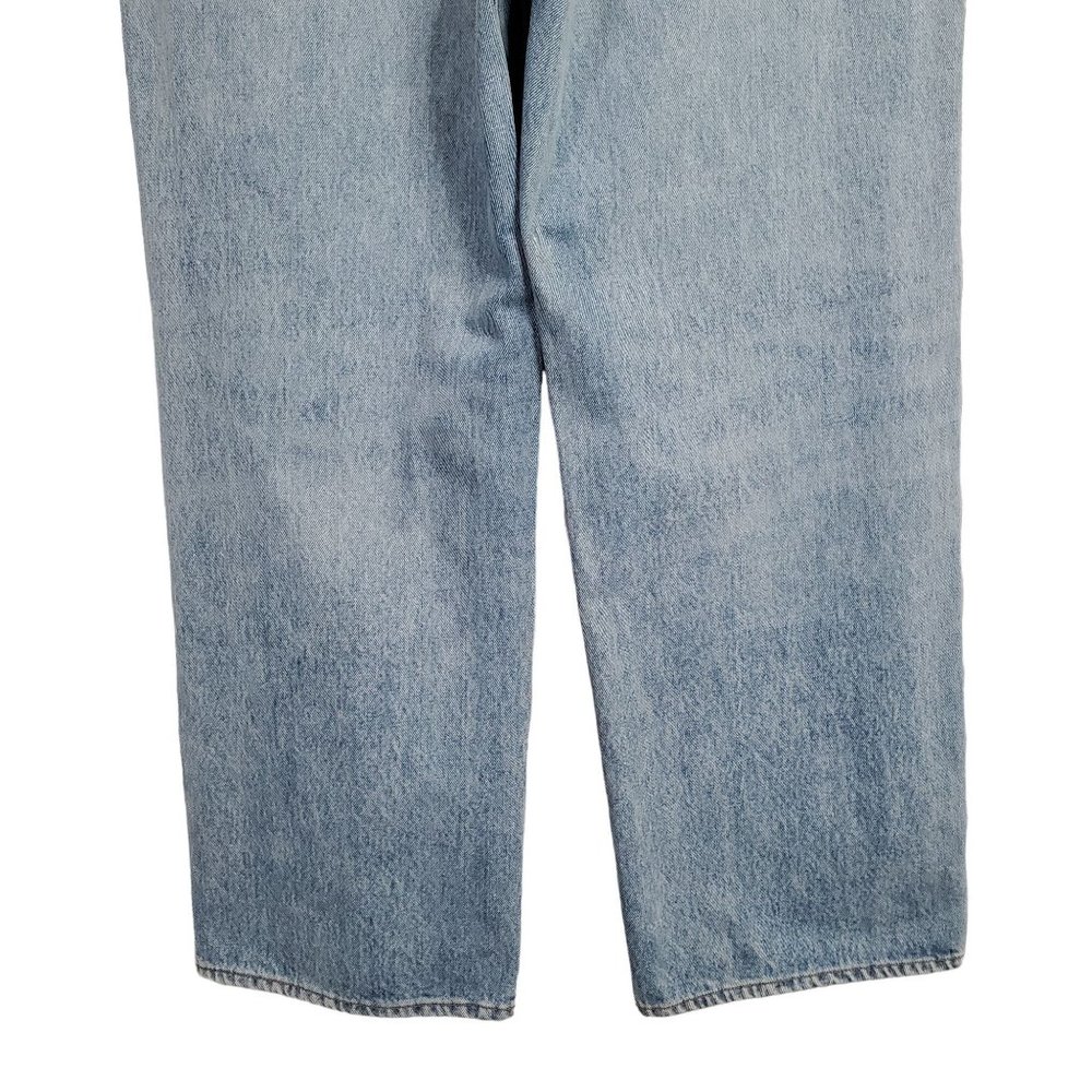 Rivet & Thread Womens Size 32 Jeans Madewell Denim High Rise Wide Leg 37x30 Ltd - Picture 6 of 14